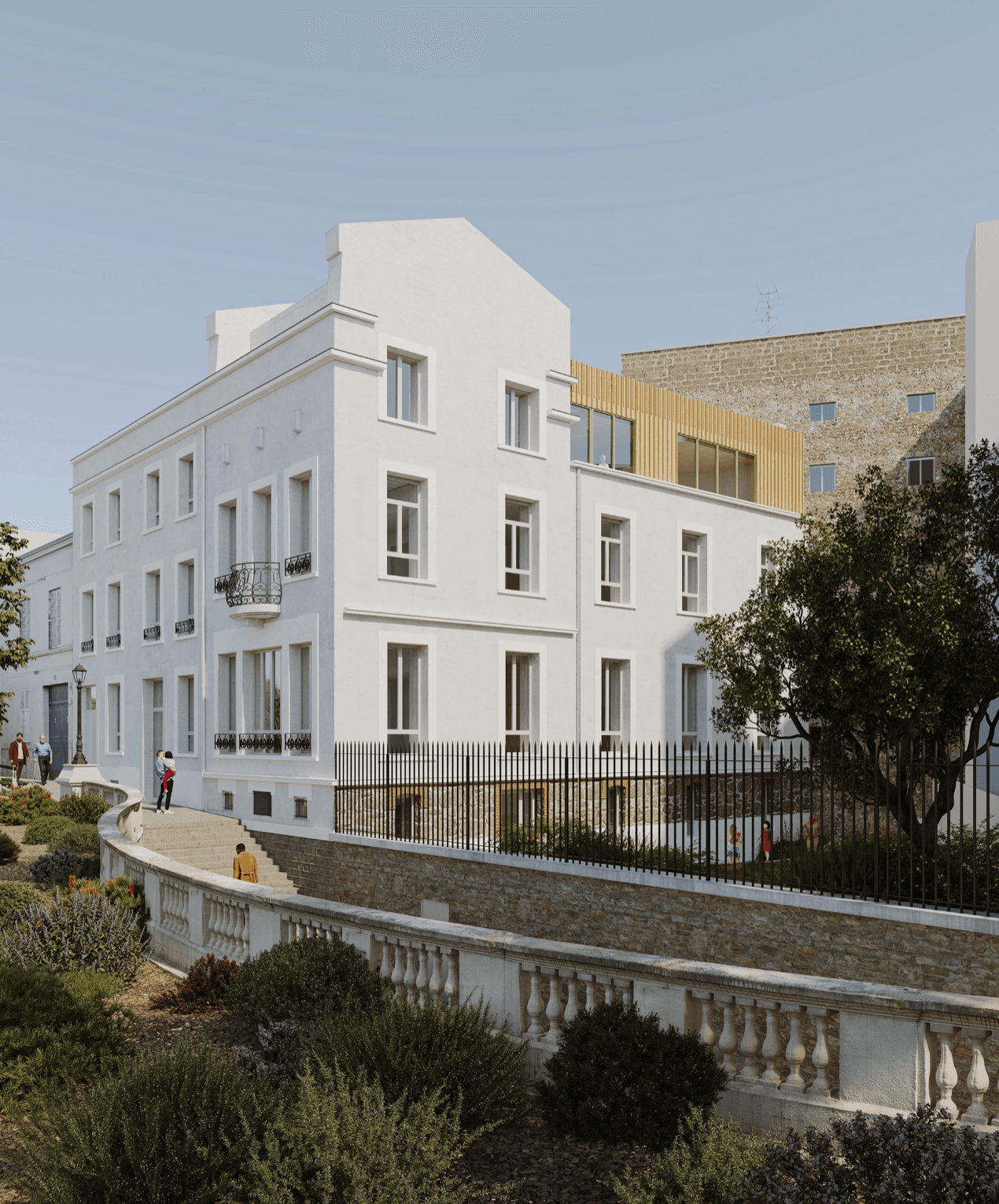A completed Homelands residential development